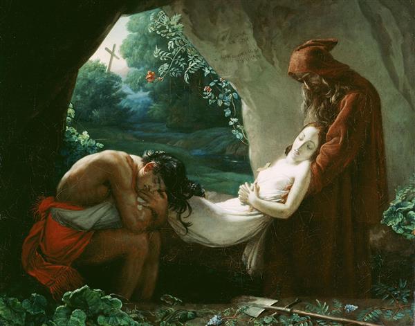 نقاشی تشییع جنازه آتالا اثر آن لوئیس گیرودت تریوسون