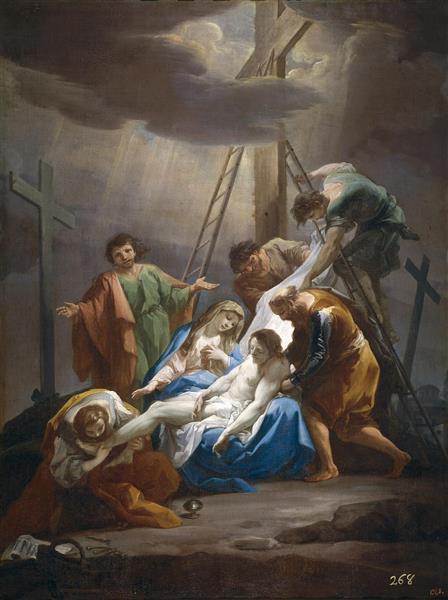 نقاشی فرود ار صلیب اثر کولارد جیاکینتو