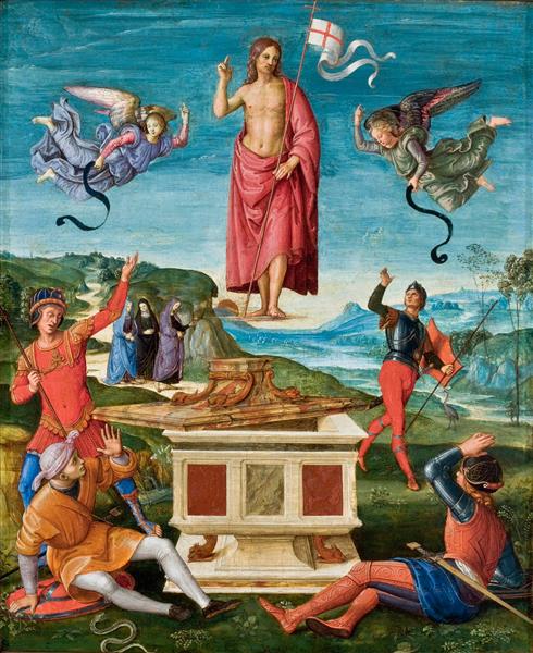 نقاشی رستاخیز مسیح اثر رافائل