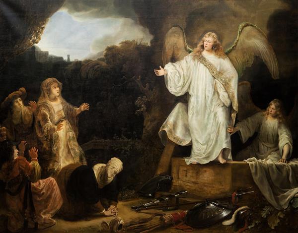 نقاشی مقدسین مقبره اثر فردیناند بول