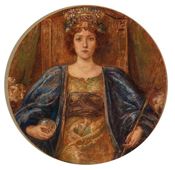 نقاشی ملکه اثر ادوارد ویت