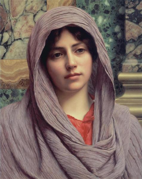 نقاشی لیسینا اثر جان ویلیام گادوارد