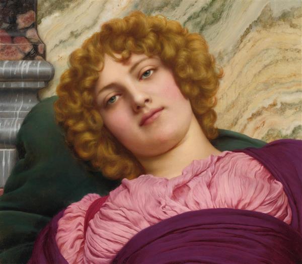 مرهینا نقاشی اثر جان ویلیام گادوارد