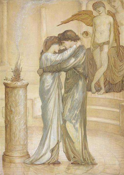 محراب ازدواج اثر ادوارد برن جونز نقاشی 