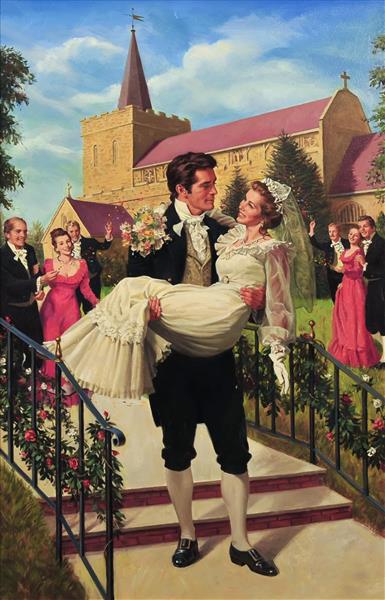 عروس عزیز من اثر رابرت لی بران نقاشی 	