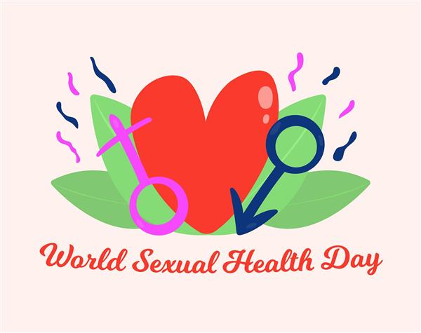 وکتور روز جهانی سلامت جنسی