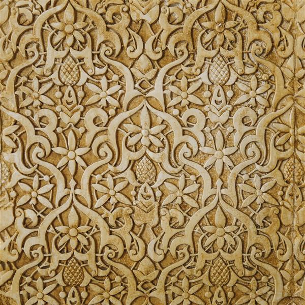 بافت دیوار عربی طلایی