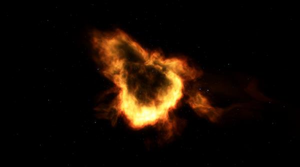 سحابی سیاره ای در فضا ابر گاز یونیزه فروپاشی ستاره فضای بیرونی فضای علمی تخیلی تکامل شیمیایی کهکشان ها