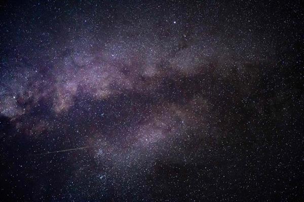 عکس زیبا از ستاره ها در آسمان شب