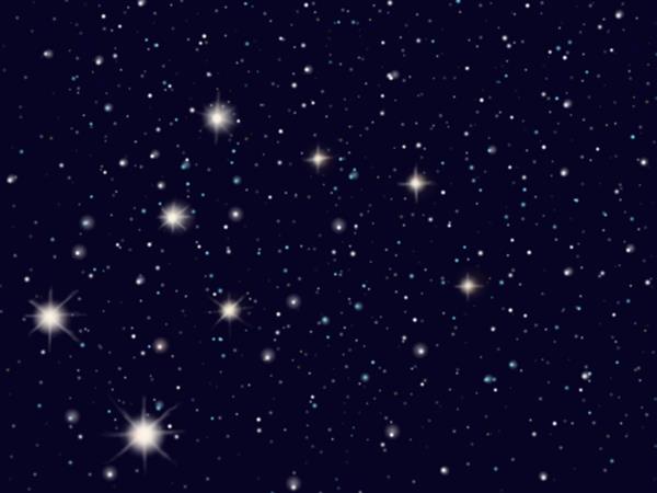 ستاره ها در آسمان پس زمینه کهکشان شب آسمان تاریک