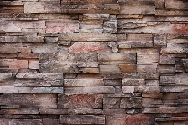 رنگ باستانی با سبک مدرن دیوار آجری سنگی و بافت انتزاعی برای داخلی ساخت و ساز