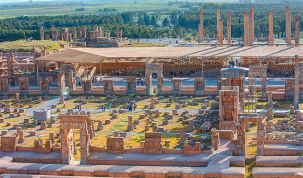  عکس تخت جمشید الان