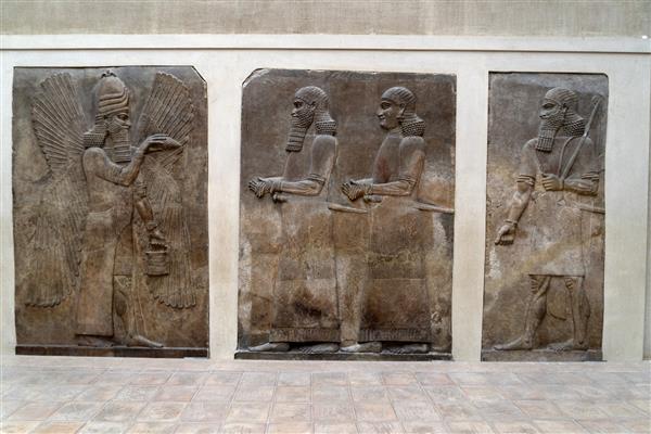 مجسمه بابل باستان و آشور از بین النهرین