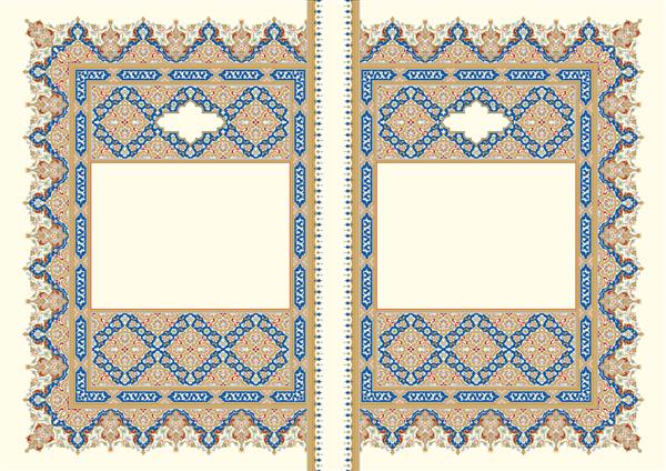 قاب گل عربی طراحی سنتی اسلامی عنصر تزئین مسجد پس زمینه ظرافت