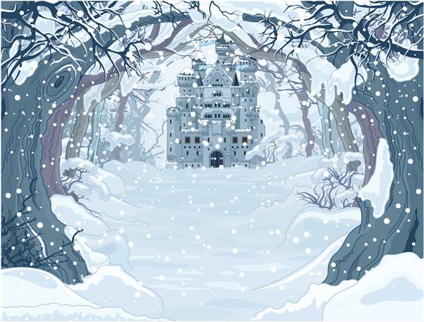 قصر پرنسس زمستانی افسانه جادویی