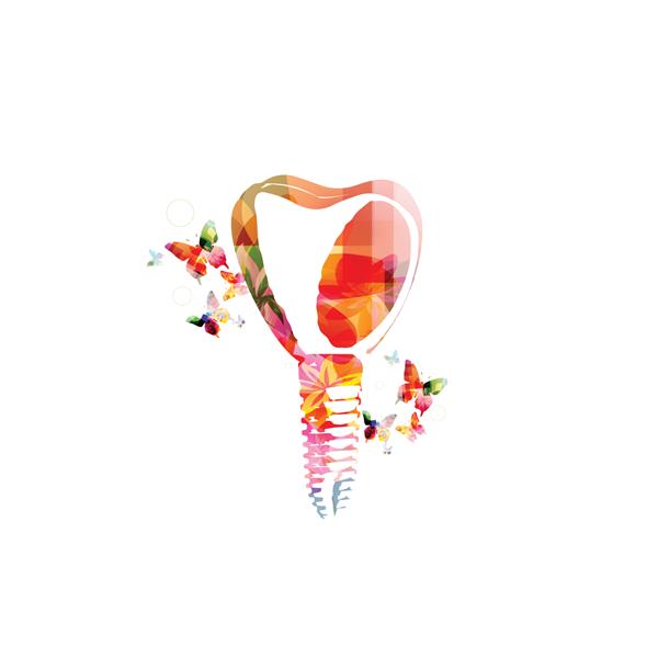 طرح وکتور رنگارنگ ایمپلنت دندان جدا شده کاشت دندان ترمیم دندان کاشت
