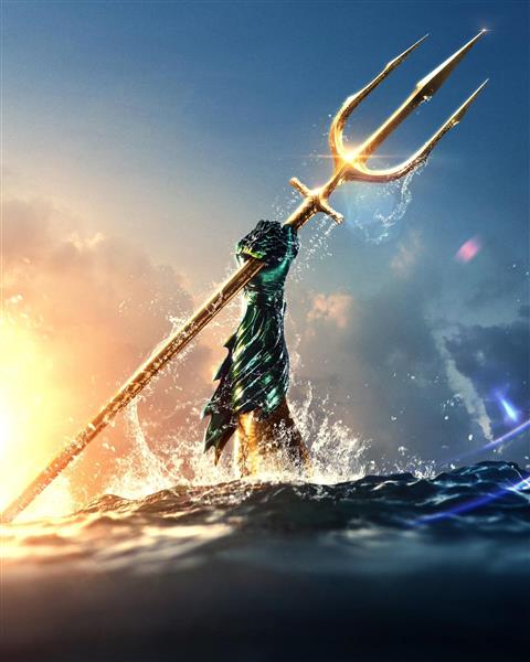 طرح پوستر نیزه طلایی آرتور