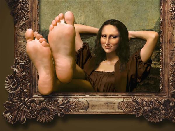 پاهای مونالیزا اثر مارسلو استراویز