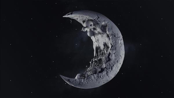 لونا حکاکی دیجیتال ماه