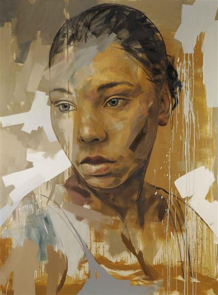 زن سیاه پوست اثر هنری