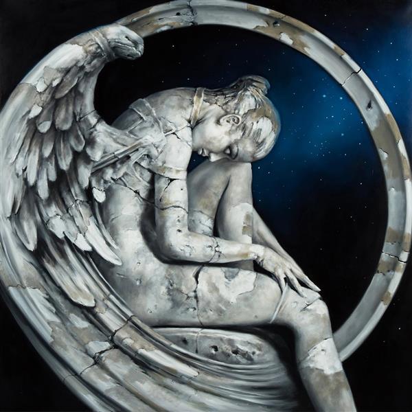 مجسمه فرشته اثر کارول باک