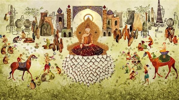 نیلوفر آبی اثر شیوا احمدی