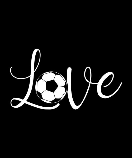 تی شرت های عاشق توپ فوتبالیست قلب های تیم ورزشی مسابقات وکتور عاشق قالب طرح قلب