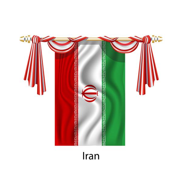 تصویر وکتور پرچم ایران