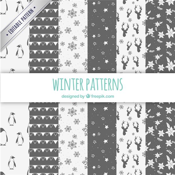 مجموعه الگوهای زمستانی