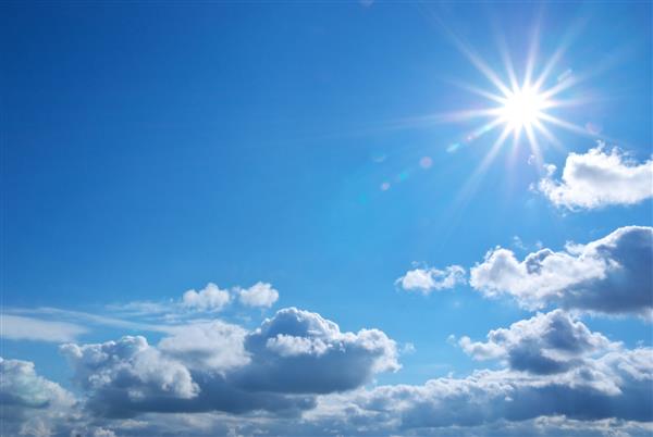 عکس آسمان ابری غمگین