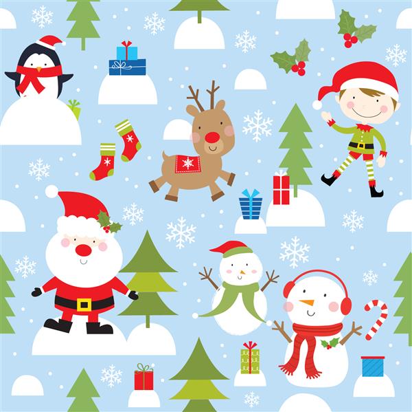 عکس درخت کریسمس کارتونی