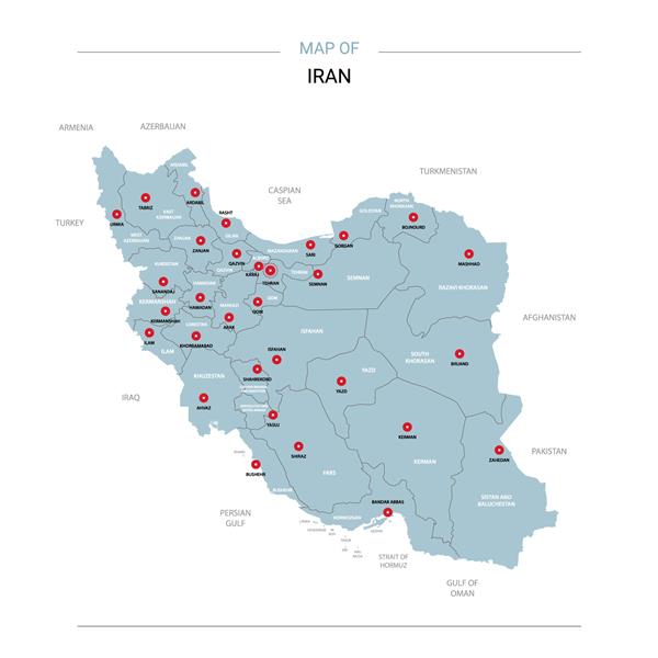 عکس نقشه ایران برای پروفایل