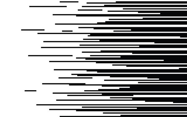 خطوط سرعت الگوی بدون درز گرادیان بافت وکتور طرح جلوه سریع عناصر سیاه در پس زمینه سفید