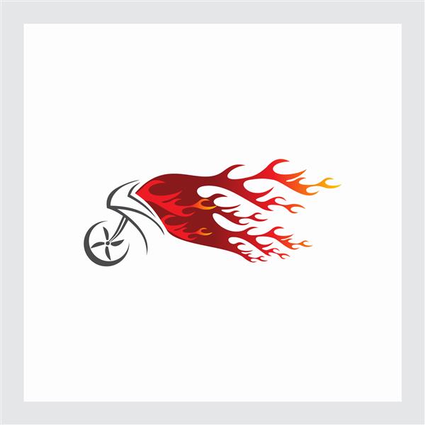 الگوی طراحی نماد شرکت Biker