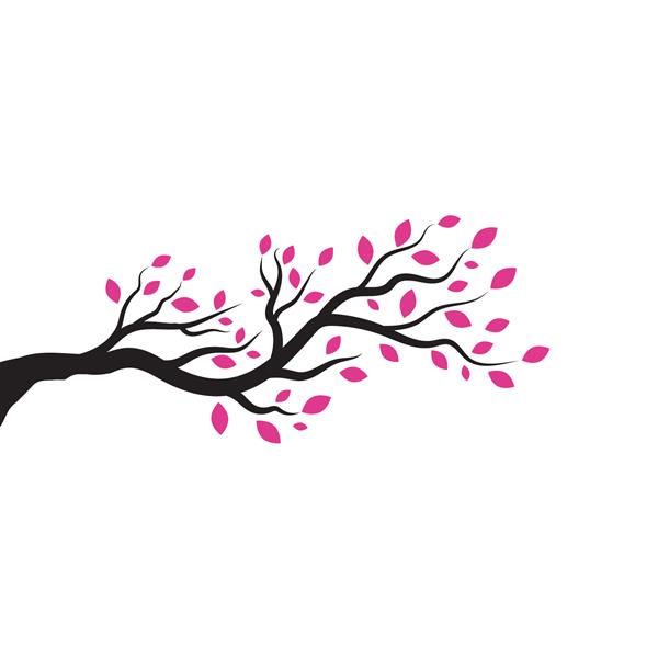 الگوی طراحی تصویر وکتور وکتور شاخه درخت