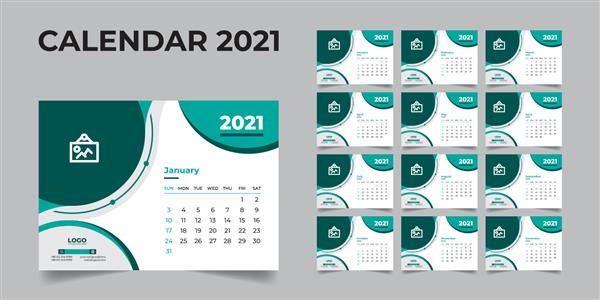 تقویم رومیزی 2021 الگوی تقویم رومیزی 2021 تقویم رومیزی شرکتی 2021 تقویم رومیزی خلاقانه 2021