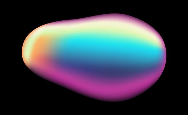 شیب رنگین کمانی انتزاعی عنصر مایع رنگ آمیزی رنگین کمان اسپلاژ بی شکل مایع ساده سنگ حباب روشن ارگانیک حباب مینیمال رنگی خلاقانه تصویر سه بعدی جدا شده وکتور