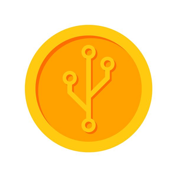 نماد ارز دیجیتال برای بیت کوین ارز مجازی پول دیجیتال ecash