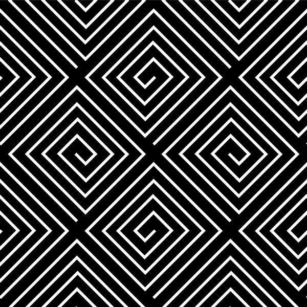 الگوی بدون درز هندسی سیاه و سفید برای وب پارچه و کاغذ دیواری