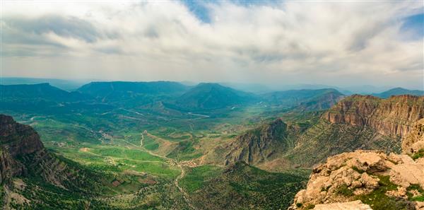 کوه های طبیعت کردستان
