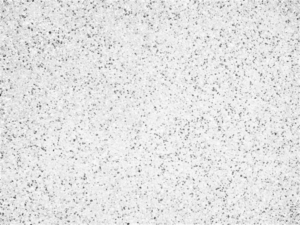 نمای نزدیک از دیوار سیمانی به رنگ سفید براق با بافت سنگ و شن و سطح ناهموار برای پس زمینه و دکوراسیون بنر جالب در صفحه تبلیغ ارائه