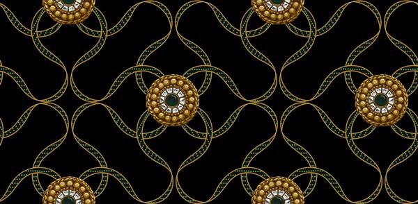طراحی زیبا و تزیینی لوکس عناصر کلاسیک به سبک باروک روکوکو طراحی برای پوشش پارچه پارچه کاغذ بسته بندی