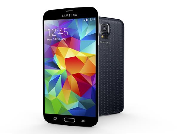اوترخت هلند 24 فوریه 2014 - گوشی هوشمند Samsung Galaxy S5 پرچمدار جدید سامسونگ