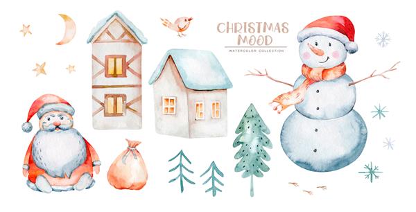 عکس درخت کریسمس کارتونی