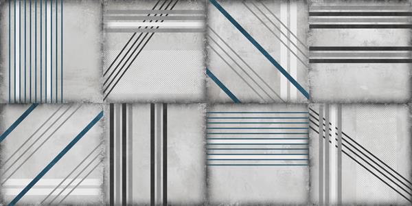 دکور دیجیتال کاشی دیواری برای خانه طراحی کاشی سرامیکی تکه‌کاری رنگارنگ بدون درز به سبک هندی کاغذ دیواری پارچه پس‌زمینه صفحه وب - تصویر سه بعدی