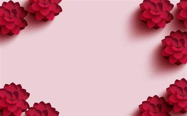 تصویر سه بعدی از نقاشی های دیواری کاغذ دیواری گلدار
