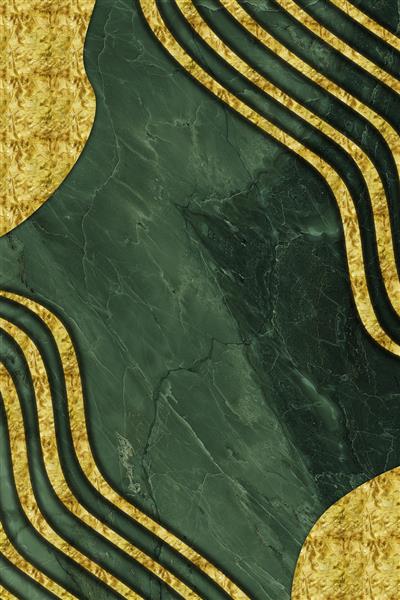 هنر عملکردی مرمر هنر انتزاعی ژئود رزین مانند نقاشی ژئود آبرنگ کاغذ دیواری سه بعدی پس زمینه طلایی شکل سبز برای قاب دیوار برای چاپ روی بوم