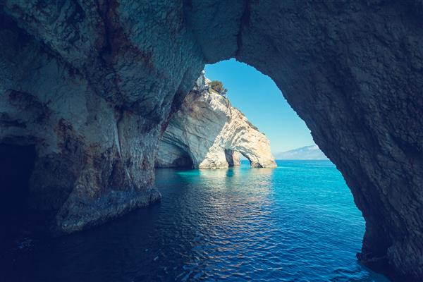 مناظر زیبای دریا در جزیره زاکینتوس در یونان