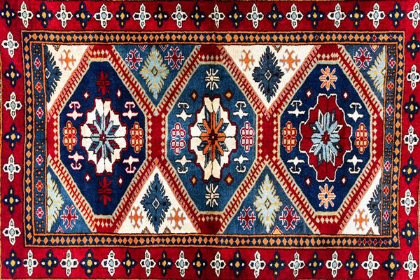 زمینه فرش پشمی دستباف شرقی