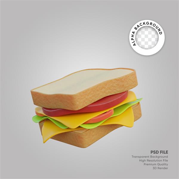 ساندویچ تصویر سه بعدی